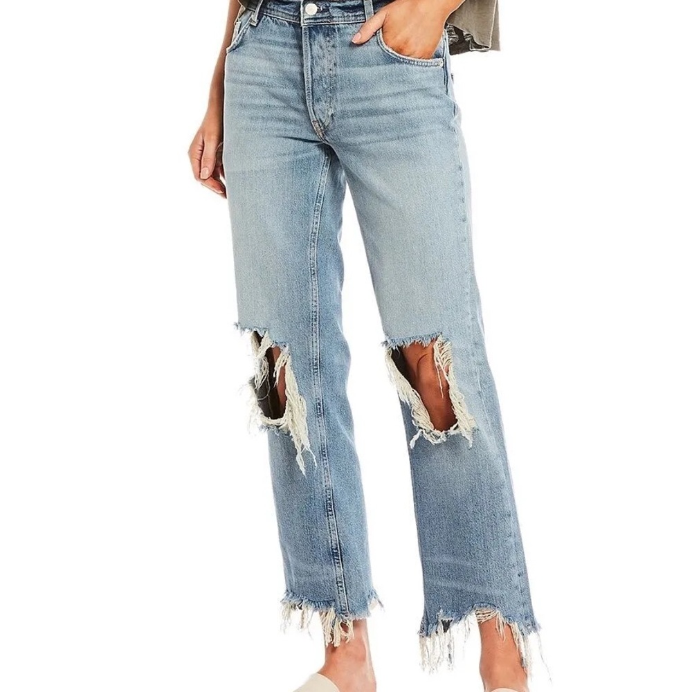 NWT Free People Maggie Mid Rise Jeans